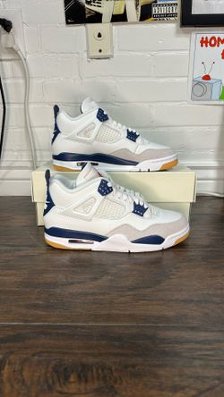 Jordan 4 SB Navy