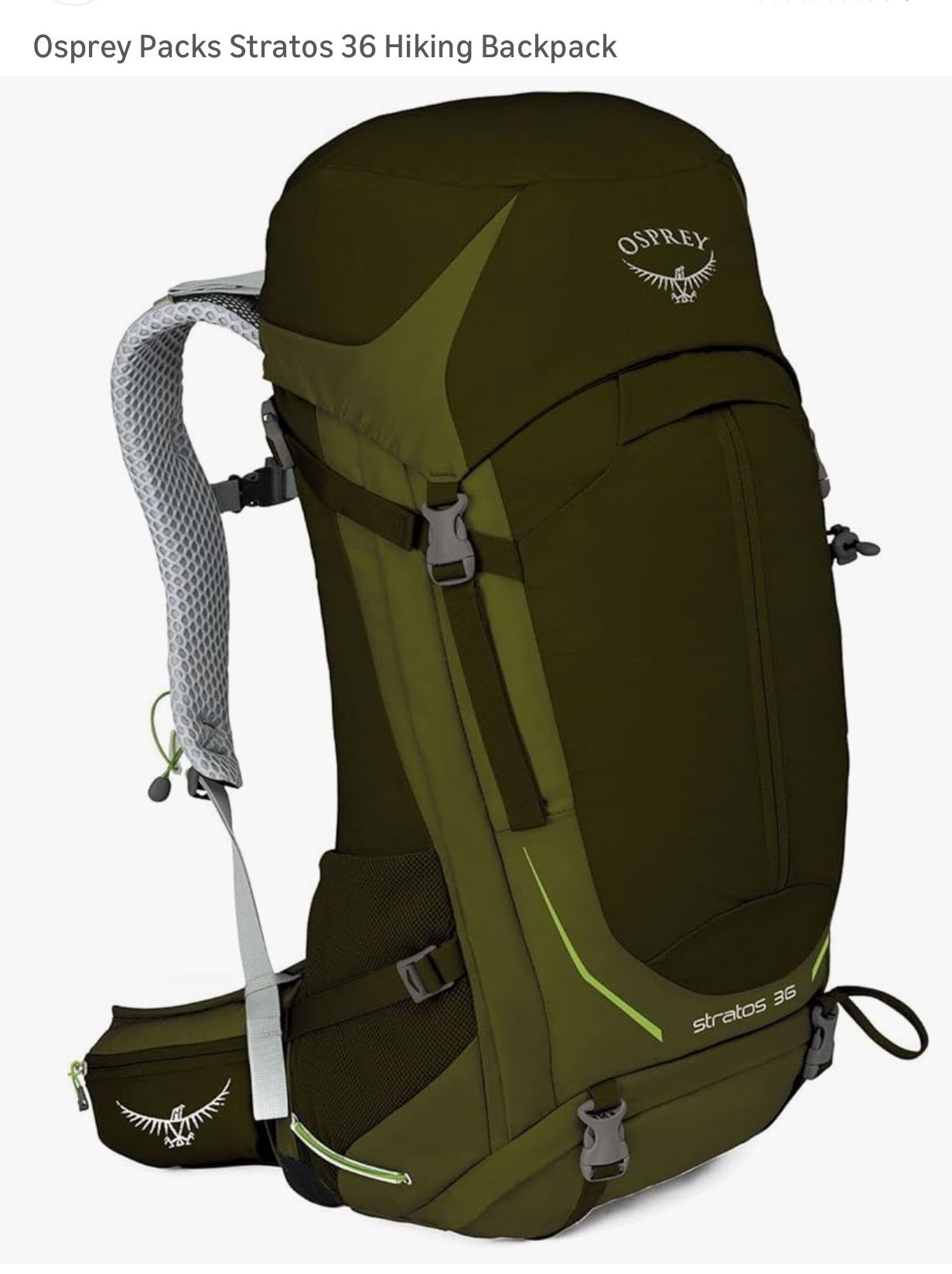 Osprey Packs Stratos 36 Hiking Backpack
