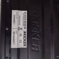 Kicker Amp 