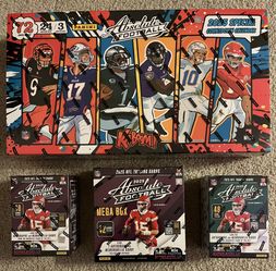 2025 Absolute football cards bundle 