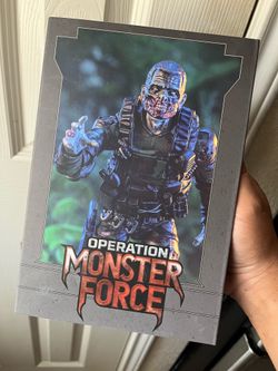 Operation monster force zombie action figure