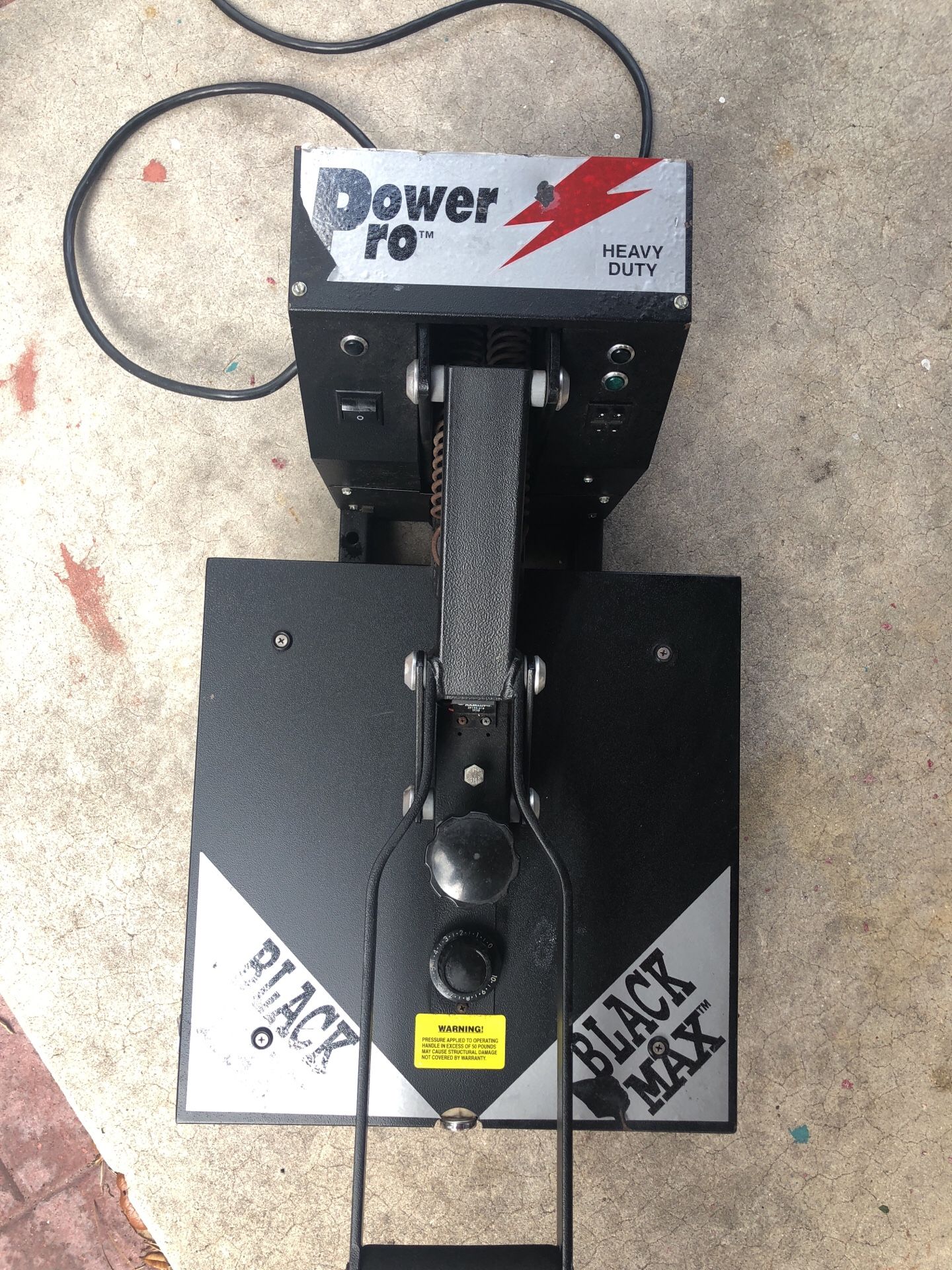 Power pro heat on sale press machine