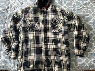 Wrangler Hooded Flannel Jacket