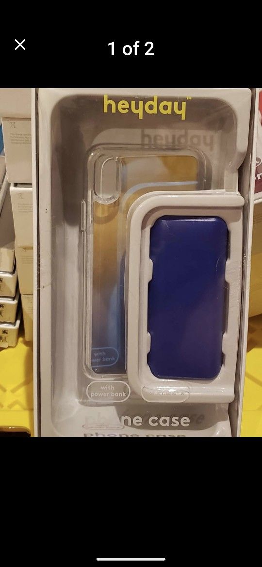 iPhone X Case and Power Bank