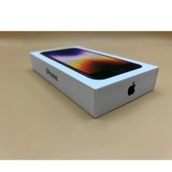 EMPTY BOX ONLY - Apple iPhone SE (3rd Gen) Midnight Black 64gb - MMX53LL/A A2595