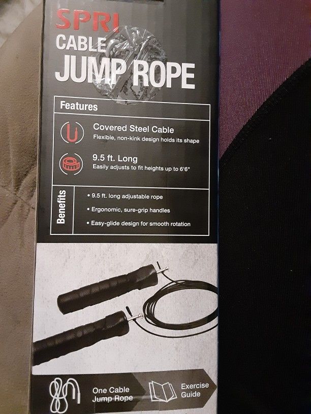 Spri Adjustable cable Jump Rope