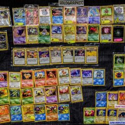 POKEMON CARDS **** MINT CONDITION***HOLOS, 1ST EDITION, PROMOS, & OTHER RARE AND "MUST HAVES" FROM THE ORIGINAL SETS (1(contact info removed))