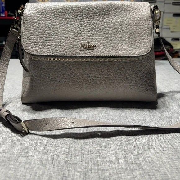 Kate Spade Grey Carter Berrin Crossbody Bag