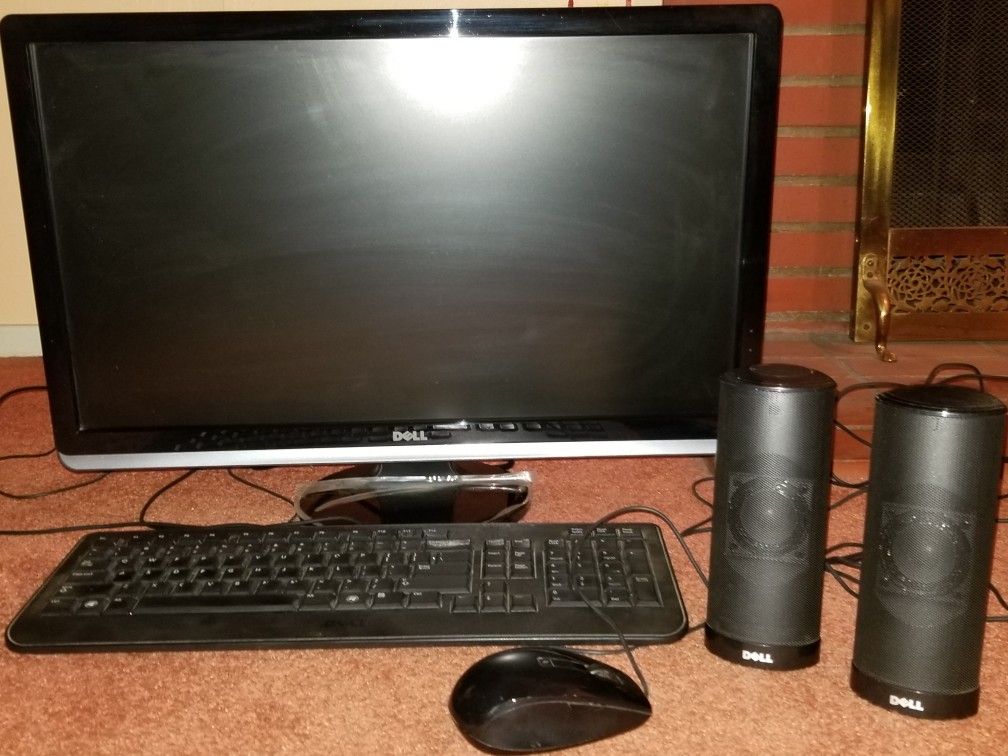 Dell Monitor Keyboard and Speakers