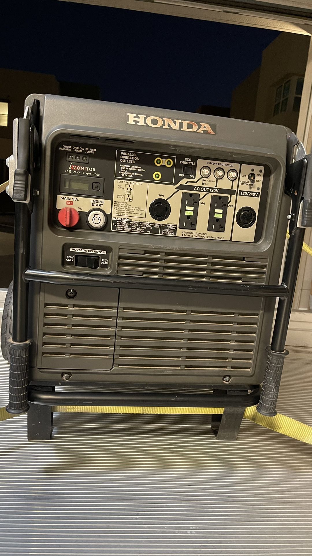 Honda EU7000 Generator for Sale in Scottsdale, AZ OfferUp