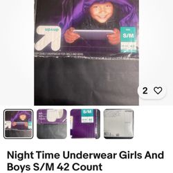 Nighttime Underwear S/M , 38-65 Pounds, Target 🎯 
