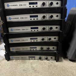 Crown CDI 1000 Power Amplifiers