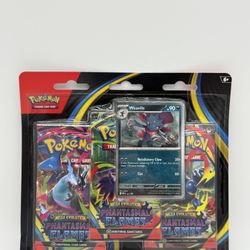 Phantasmal Flames 3 Pack Blister Weavile & Sneasel - Pokémon New & Sealed