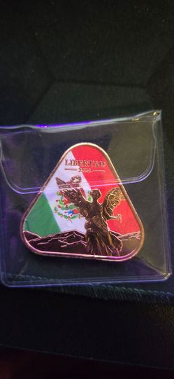 2024 Libertad Tribute 1 AVDP Ounce Colorized Copper Triangle
