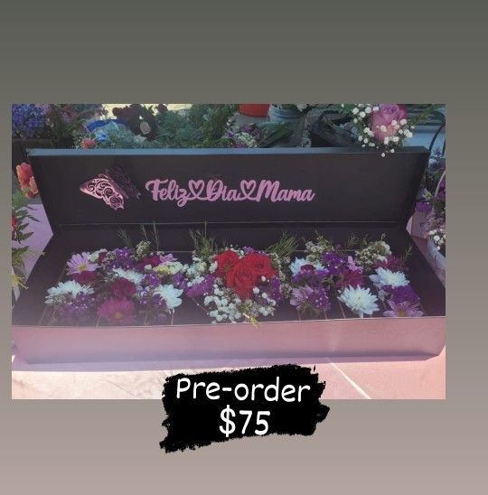 Pre-order Mom Box Fresh Flowers 