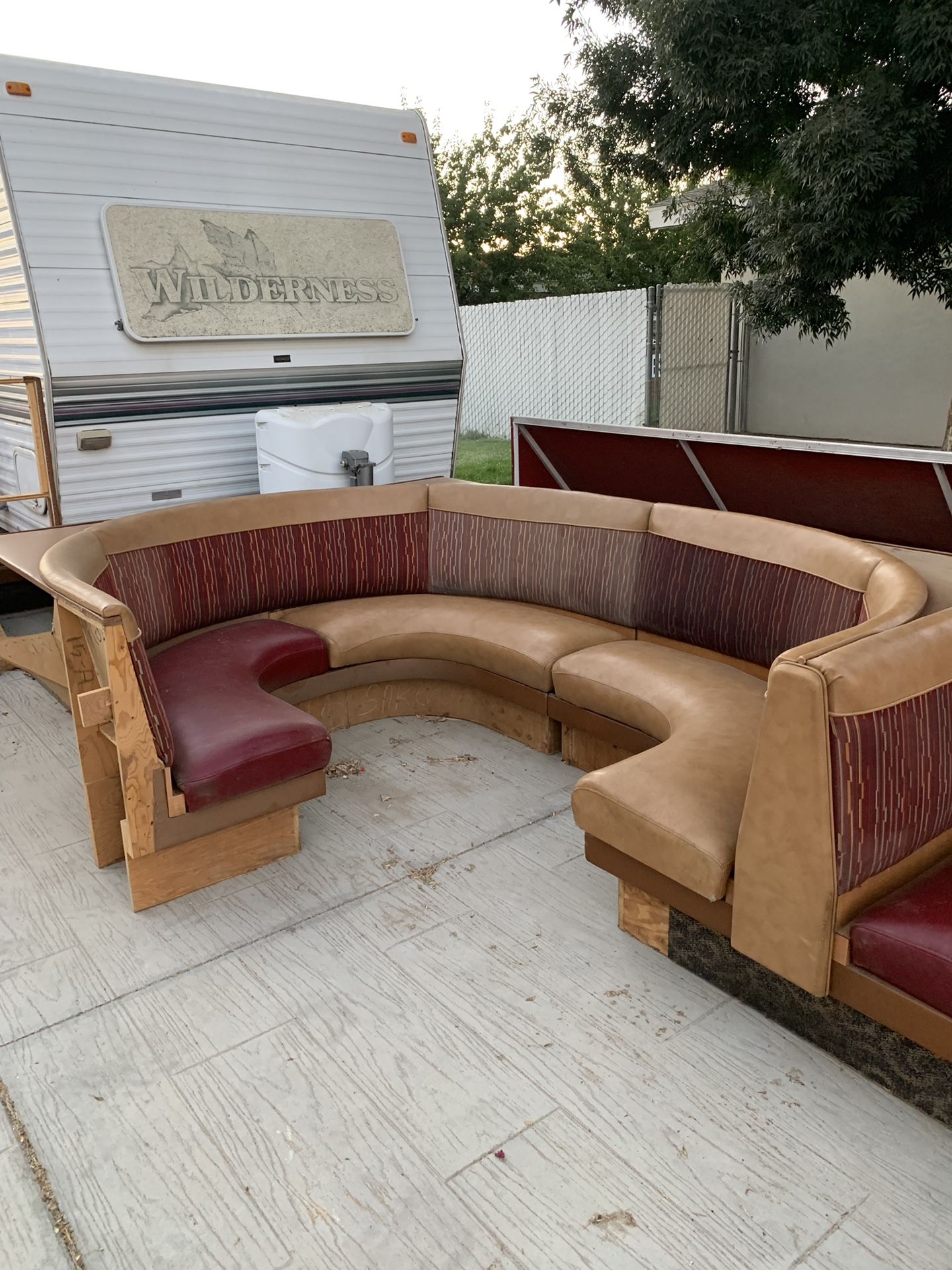 Restaurant booths