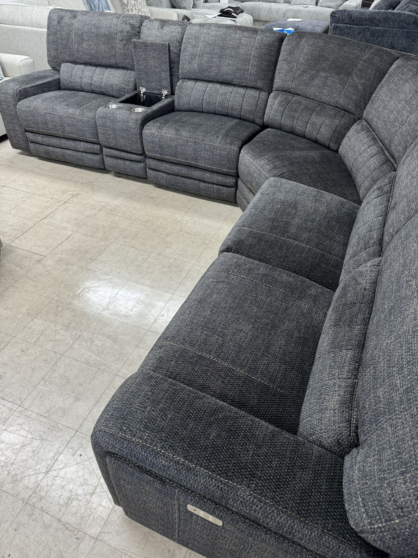 🔥Sofa Sectional three power, recliners, and power headrest
