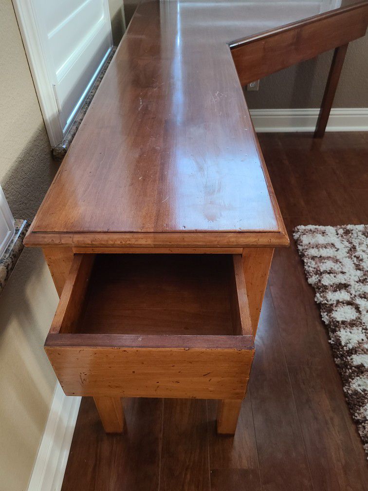2 Console tables (one on each side)