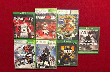 Xbox 360 Xbox one Games