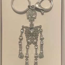 BaubleBar Skeleton keychain