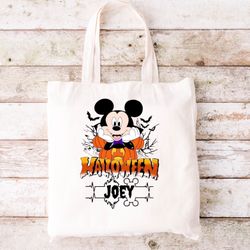 Personalized Halloween Trick Or Treat Bags 