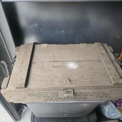 Military Ammo Crate