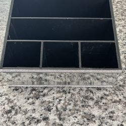 Mirrored Makeup Organizer