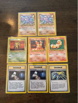 Neo Destiny Pokemon car lot