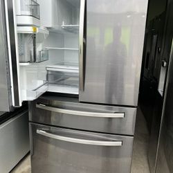 Refrigerator Samsung Black Stainless In Goog 36x69 