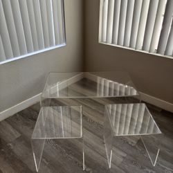 living room side tables/coffee table - or nightstands