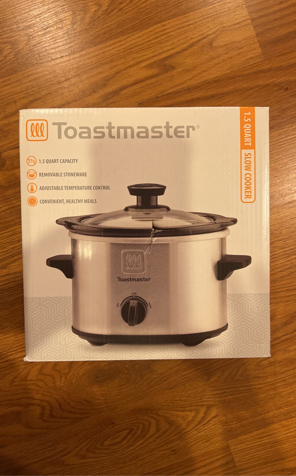 Toastmaster 1.5 Quart Slow Cooker New 
