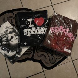 Spider hoodies and That’s An Awful Lot Of Cough Syrup Shirt