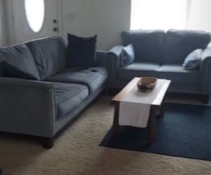 Couch and love seat