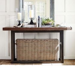 PotteryBarn Griffin Reclaimed Wood Console Table