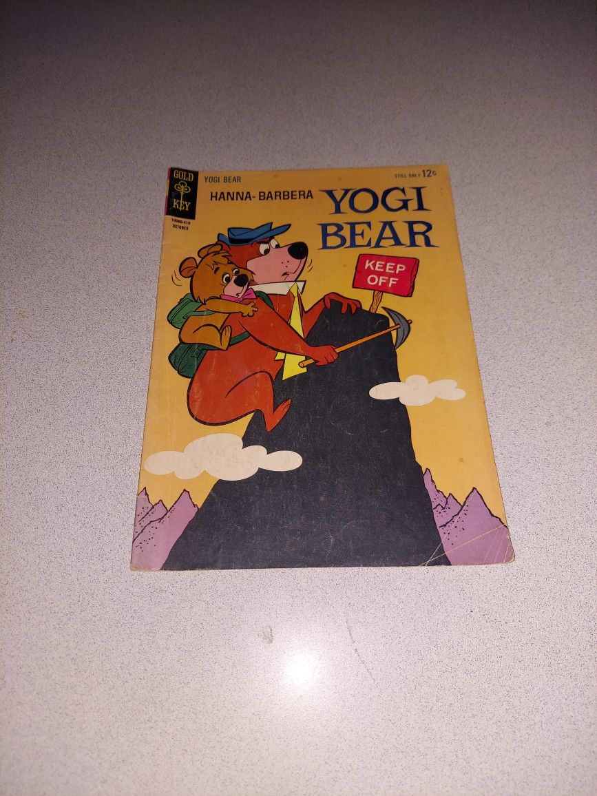 RARE VINTAGE 1964 HANNA-BARBERA YOGI BEAR #18 