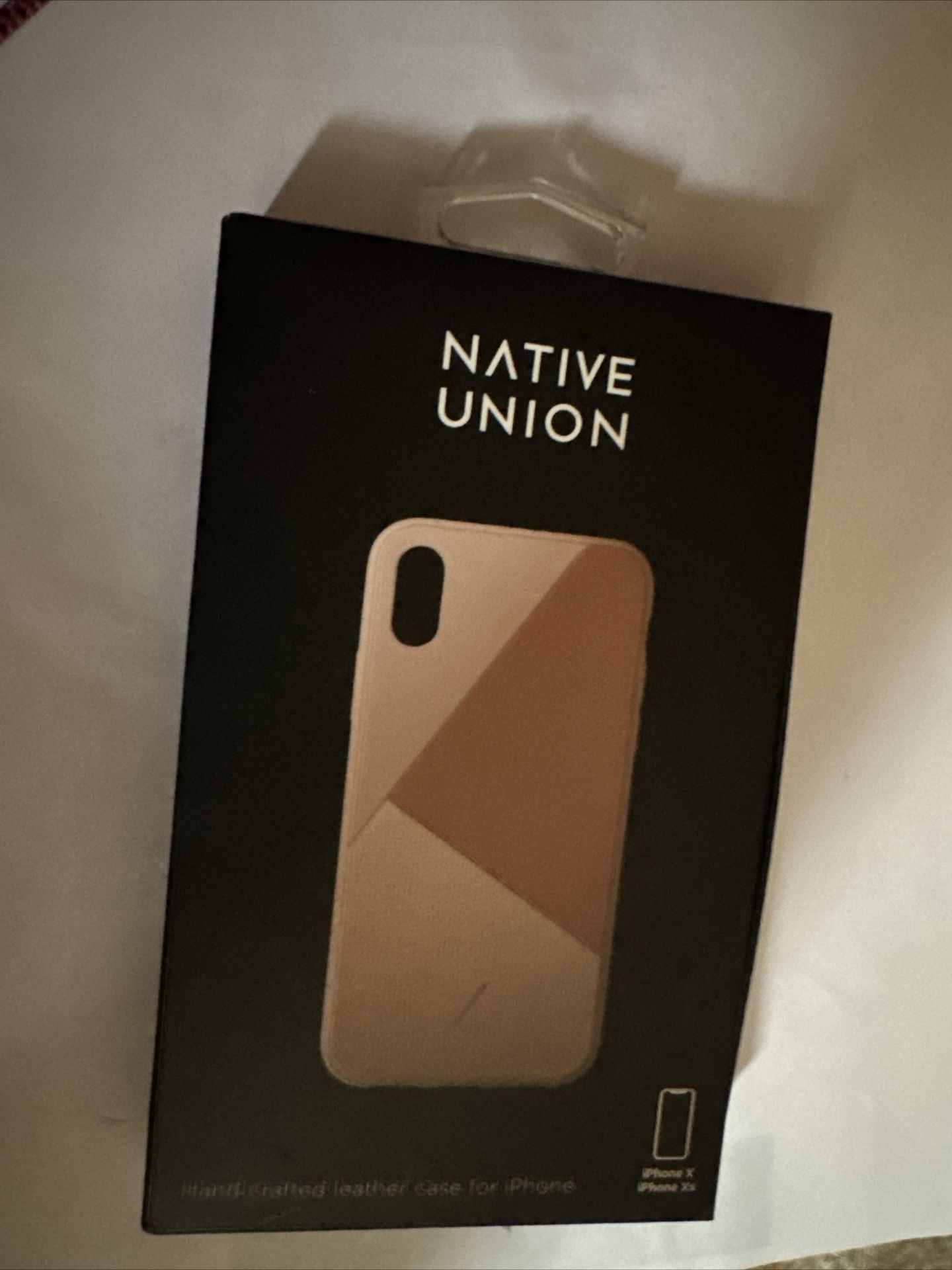 NATIVE UNION  Leather CASE hand crafted for IPHONE X/XS OPEN BOX