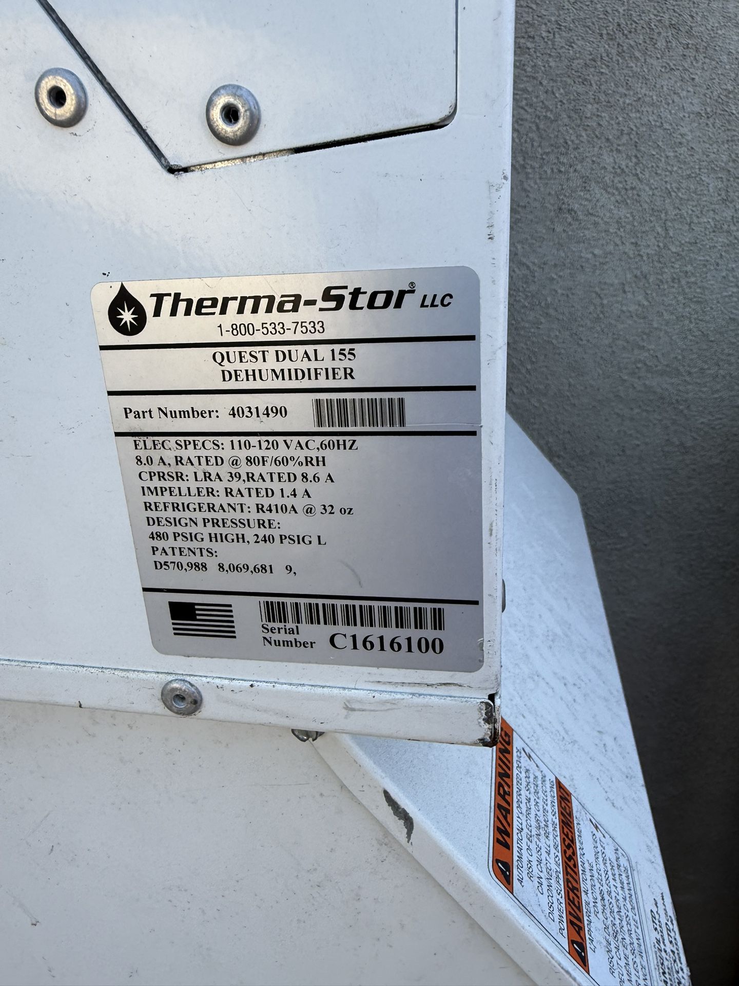 Dehumidifier