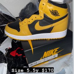 Jordan 1 Pollen Gs 5.5y