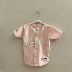 Pink Toddler Dodgers Jersey 3t 