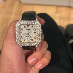 Cartier Mossinite Watch 