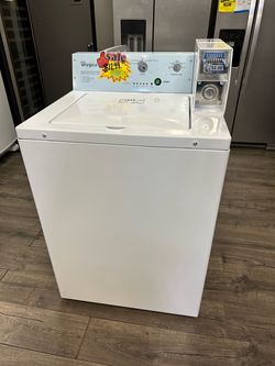 Whirlpool Commercial Coin Operated Washer Take It Home With $0 Initial Payment Read Description