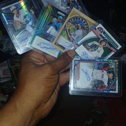 Panini Topps Rookie Cards /25 Autograph Lot 🔥