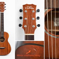 Córdoba Mini II MH Travel Acoustic Guitar – Mahogany – Great Condition