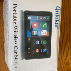 Qulokar Portable Wireless Car Stereo 