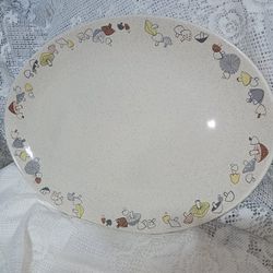 Large Vintage Platter