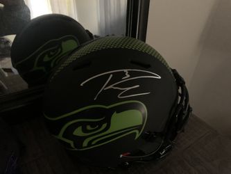 Russell Wilson Full Size Authentic Helmet Auto