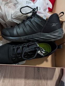 Reebok work shoes mens 12 black