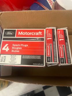 New Ford Ignition Coil Set & 6 Motorcraft SP-411 Spark Plugs