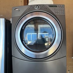Whirlpool Front Load Washer & Gas Dryer Set – Stackable – Stainless Steel – Heavy Duty