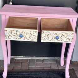 Pink Table 